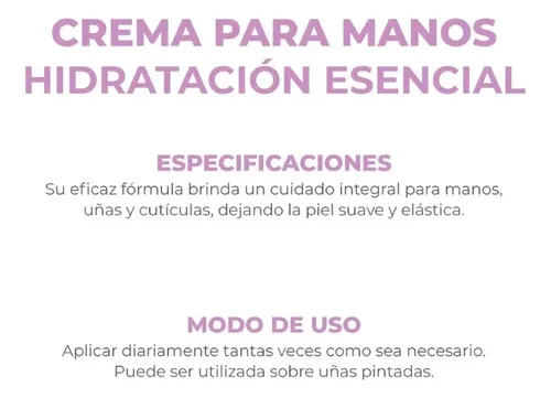 Dermaglós Corporal Crema Manos Hidratación Esencial