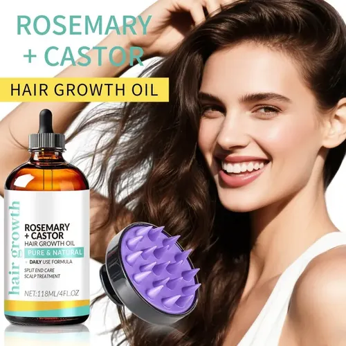 Kit Para El Crecimiento Del Cabello, Que Incluye Un Cómodo C