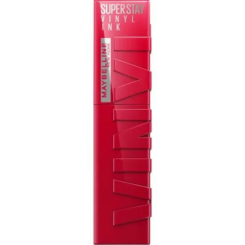 Labial Líquido Maybelline Superstay Vinyl Ink Acabado Brillante Color Wicked
