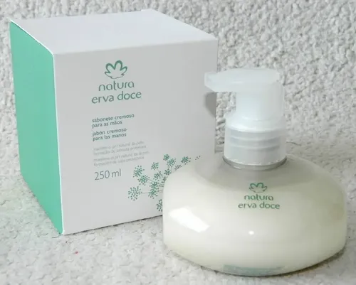Jabon Para Manos  Erva Doce 250 Ml + Repuesto Natura
