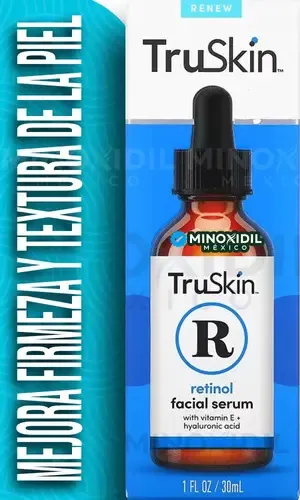 Sérum Facial Truskin Naturals con Retinol y Vitamina C para Todo Tipo de Piel