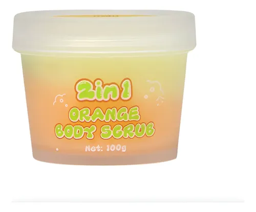 Mely 2en1 Exfoliante Corporal Body Scrub De Naranja