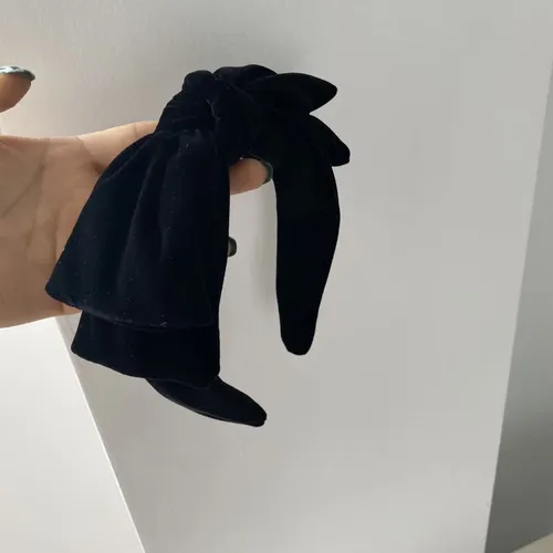 Diadema Ancha Para Mujer Con Lazo Turban