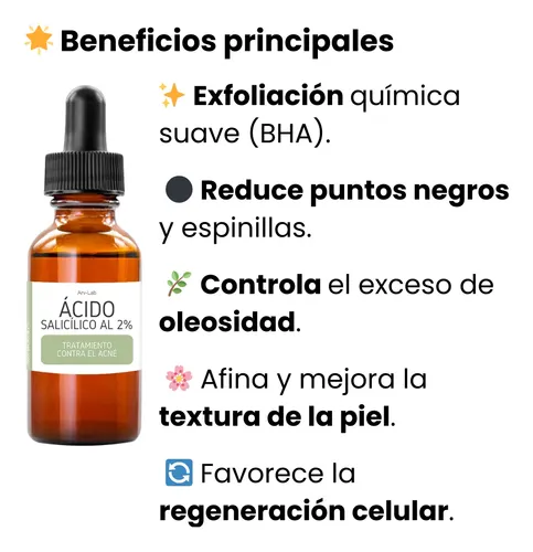 Ácido Salicílico 2% Arvensis Exfoliante Antiacné 50ml Full