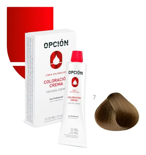 Tintura Crema Profesional De Cabellos Opcion Coloracion 60g