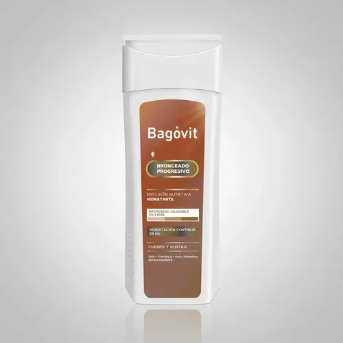 Autobronceante Bagóvit A Bronceado Progresivo X 200 Gr