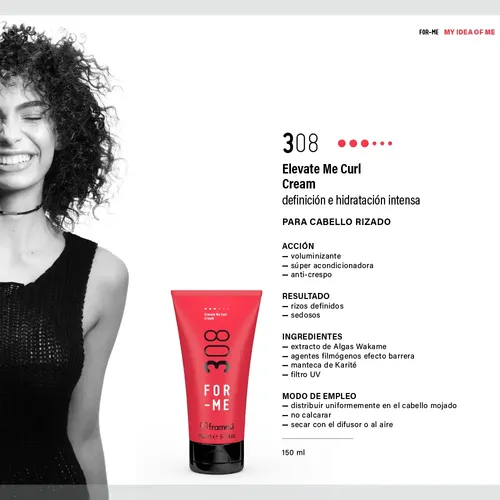 Kit Framesi For Me Oh So Curly Rulos 308 + 227 + Difusor