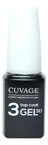 Cuvage Top Coat Paso 3 Esmalte Gel 3d Uñas Vegano X 11ml