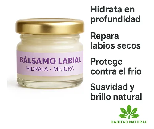 Balsamo Labial Con Vitamina E