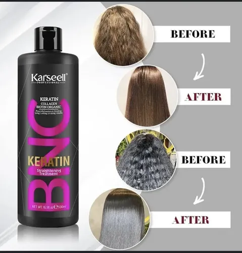 Karseell Tratamiento Keratina Alisador Bnc Biotin 500 Ml