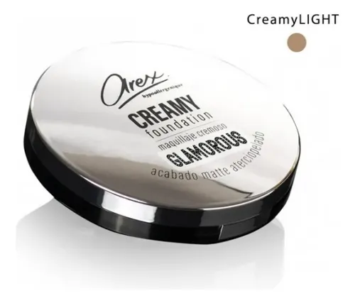 Arex Glamorous Maquillaje Creamy Light Tono ligth