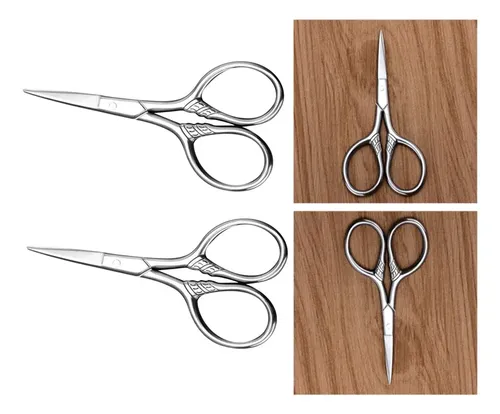 2 X Barba Belleza Inoxidable Bigote Cejas Nariz Recortar