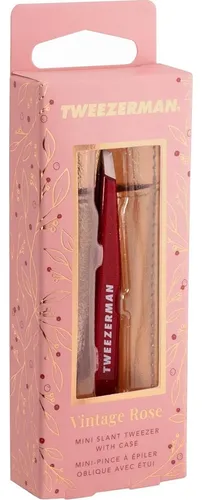 Pinza De Cejas Vintage Con Estuche