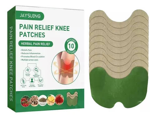Parche Rodilla Con Forma Ajenjo Para Aliviar El Dolor ,