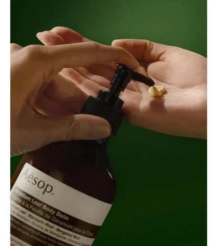 Dúo Gel Limpiador Y Bálsamo Corporal Aesop Geranio 478ml