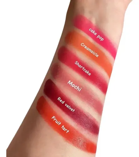 Rubor En Crema Rude Cosmetics Cream Puff Tono Red Velvet Vegano