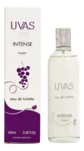 Perfume Uvas Cosmeticos Eau de Toilette Intense Mujer 100ml