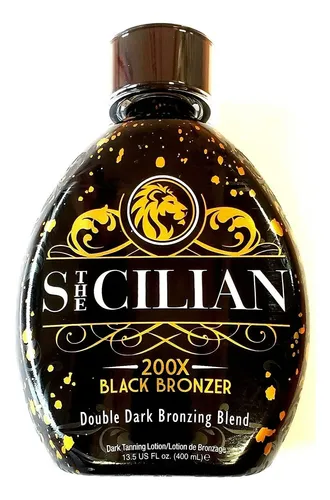 Loción Bronceadora The Sicilian 200x Dark Black