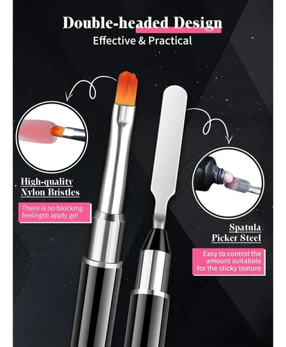 Conjunto Moldes Poly Gel Para Uñas De Dedos De Los Pies