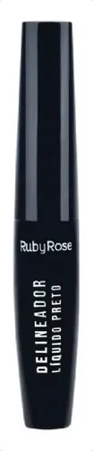 Delineador Líquido Negro Ruby Rose