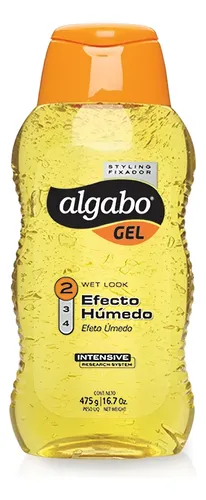 Algabo Gel Capilar Efecto Húmedo 475g