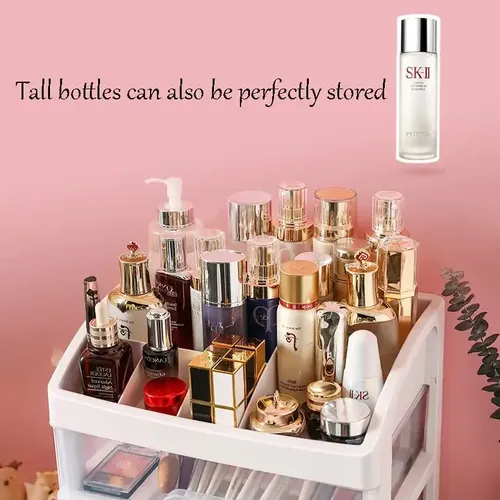 Organizador De Maquillaje 3 Cajones Multiuso Hogar Cosmetico