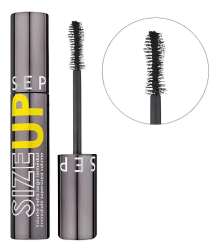 Máscara De Pestañas Ultrablack Size Up De Sephora Collection Color Ultra black