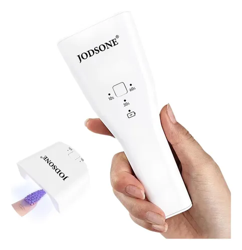 Lámpara Uv Led Recargable Portátil Para Secado De Uñas