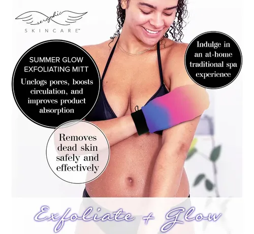 Guante Exfoliante Premium Coreano Seraphic Summer Glow 1ud