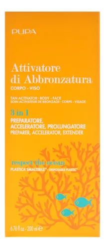 Autobronceador Pupa Milano, Activador De Bronceado 3 En 1, 2