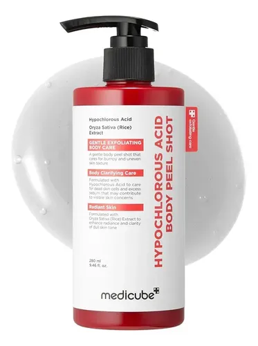 Exfoliante corporal con ácido hipocloroso Medicube Peeling 280 ml