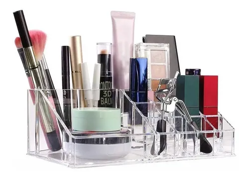 Organizador De Labiales Maquillajes Acrílico Porta Cosmetico