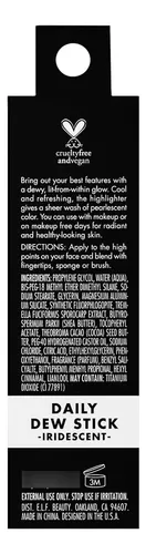 E.l.f. Cosmetics Daily Dew Stick, Iluminador Refrescante…