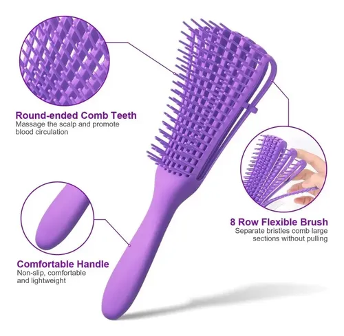 Cepillo Para Cabello Rizado, Bounce Curl Brush, Peine