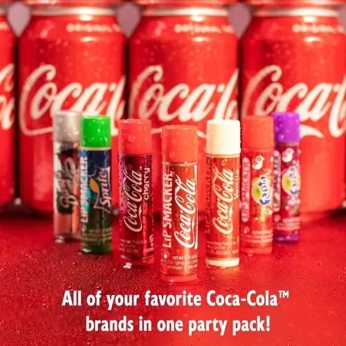 Balsamo Labial Lip Smacker Coca Cola X8