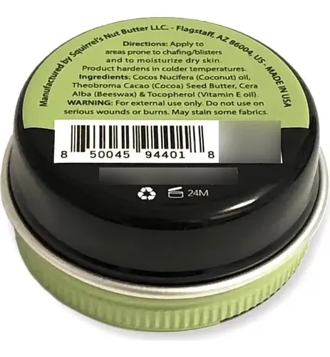 Manteca Antirozaduras Squirrel’s Nut Butter 0.5 Oz Cocoa