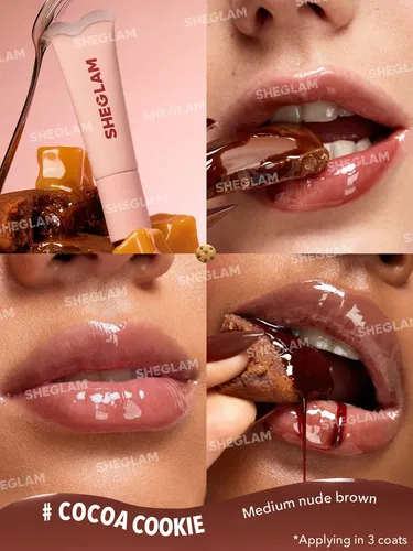 * Lm Bálsamo Labial Hidratante Crystal Glaze De Sheglam, –