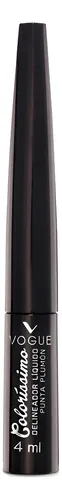 Vogue Delineador Liquido Negro Colorissimo Water Prof X4ml