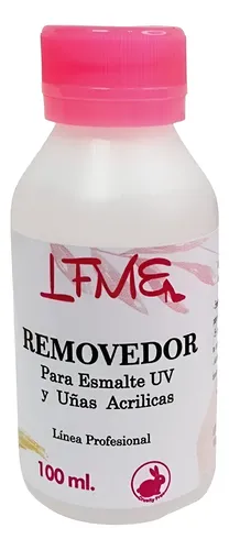 Removedor De Esmalte Semipermanente Lfme 100ml.