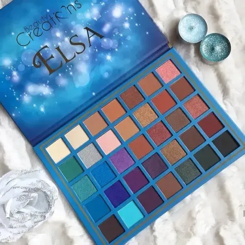 Paleta Elsa Beauty Creations Color De La Sombra Variado