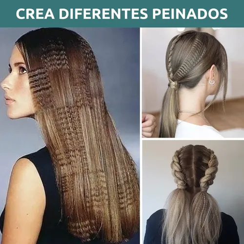 Planchita Rizadora Profesional Pelo Vgr V-519c 7 Niveles Blanco