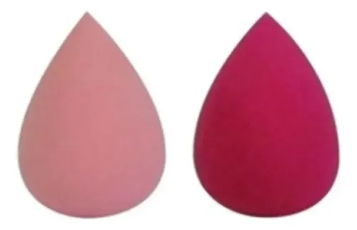 Pack de Esponjas de Maquillaje Quico Redondas Grandes para Base (2 Unidades)