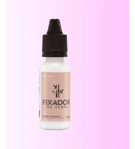 Kit de henna para cejas Menela, color marrón claro, 2,5 g