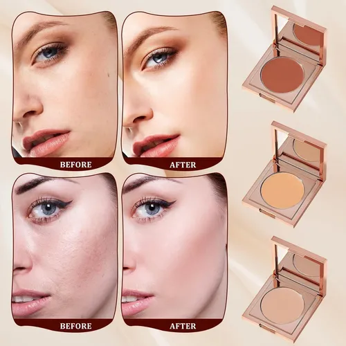 Corrector De Ojeras Cc Color Clay Rojo 4 Tonos