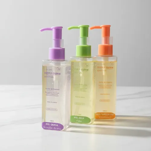 Aceite Limpiador Facial Remov Maquillaje City Girl Todo Tipo