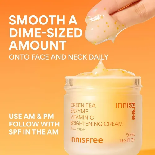 Crema Iluminadora de Vitamina C Innisfree para Rostro con FPS 36