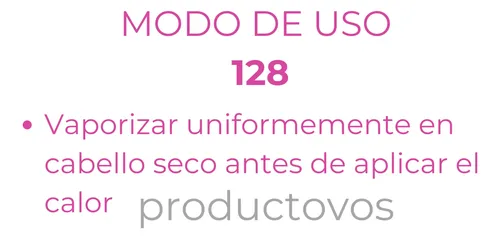 Protector Termico En Seco Secador Plancha 128 For Me Framesi