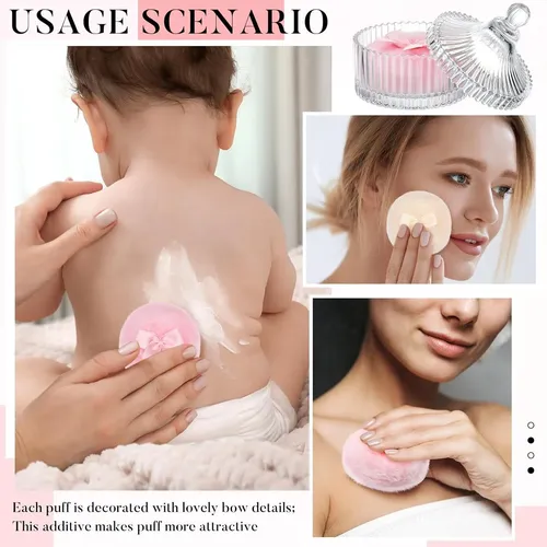 Polvo Facial Y Corporal Tioncy 3 Pzas Con Contenedor De