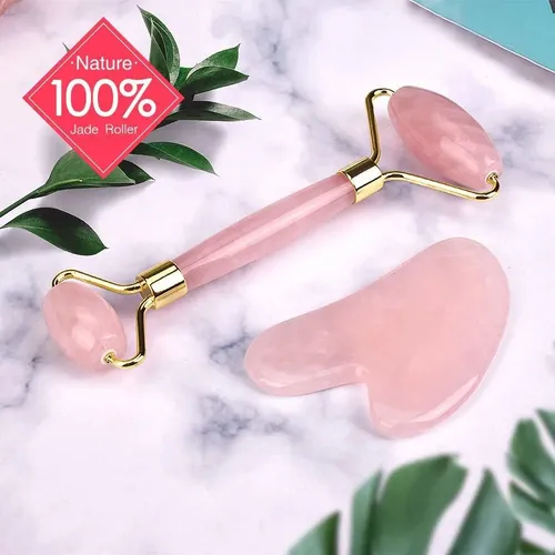 . Jaroller Rodillo Masajeador Facial Gua Sha