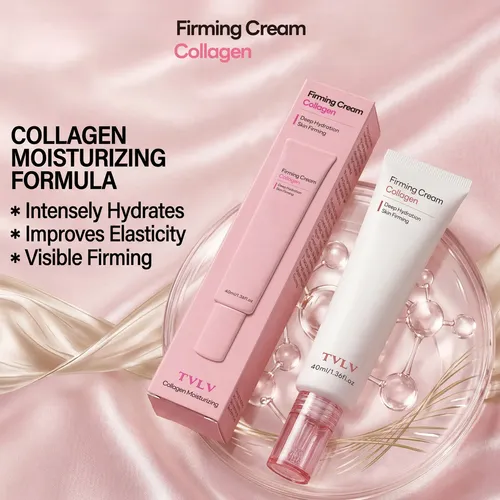 Crema Reafirmante De Colágeno, Hidratante, Refrescante E Ilu Ninguna